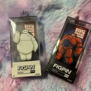 Disney Big Hero 6 FiGPiN Set - Red and White Baymax